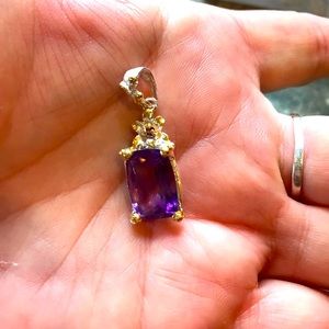 Custom sterling silver pendant